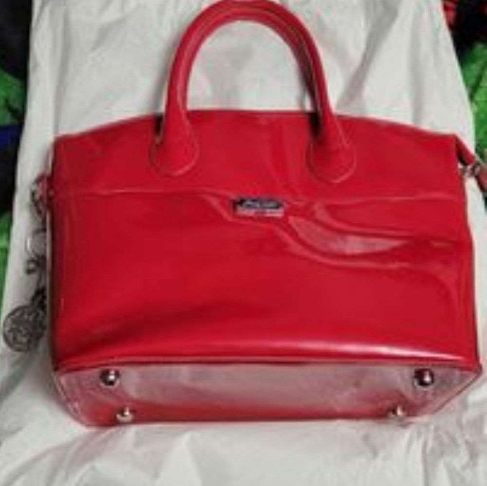 Grace Adele Red shoulder bag